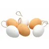 Image de Lot de 6 Oeufs factices assortis 6cm FETE-12571