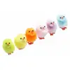 Image de Boite de 6 petits Poussins multicolores 4cm C-12575