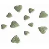 Image de Sachet de 50g de Coeurs 3D, Vert Sauge FETE-02003-120