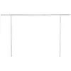 Image de Barre décorative métal extensible pour table 106cm HT / 120-180cm, Blanc FETE-12651