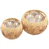 Image de Lot de 2 Paniers boules tressés ˜ 30cm et 25cm FETE-12678