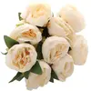 Image de Grand Bouquet de 9 Pivoines 43cm ivoire saumoné FETE-12694