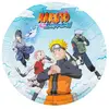 Image de Paquet de 8 petites Assiettes en carton 18cm Naruto ® C-12806-NA