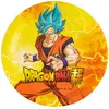 Image de Assiettes en carton Plastic Free - Dragon Ball™ x 8 12802-DB
