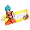 Image de Sachet de 8 Marque-places carton 6x8cm Dragon Ball ® C-12810-DB