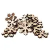 Image de Sachet de 20 Flocons en bois épais Naturel 5cm à disperser FETE-12833