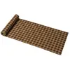 Image de Chemin de table Carreaux tissu ascott 3m, brun/marron C-12850