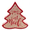 Image de Sapin en bois C'est Noël 14,5cm C-12868