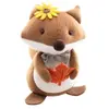 Image de Déco Renard debout en tissu flora 15cm FETE-12887