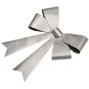Image de Noeud brillant GéANT 86cm Argent FETE-12957-80