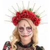 Image de Serre-tête Couronne Fleurs Day of the Dead FETE-13144