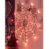Image de Toile d'araignée lumineuse leds rouges Ø 1m FETE-13180