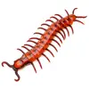 Image de Grand Insecte Centipède brun articulé en plastique 45cm FETE-13182