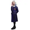 Image de Uniforme Noir & Violet - Mercredi™ - Fille C4626152