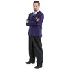 Image de Uniforme Homme dans Mercredi © noir/violet adulte, S C-C4627S