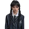 Image de Perruque Mercredi Addams™ - Fille C4632