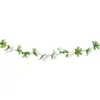 Image de Guirlande de petites Roses artificielles 220cm, Blanc C-13234