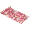 Image de Chemin de table tissu Fleurs Roses 3m FETE-13244