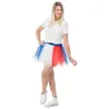 Image de Tutu Supporter France, bleu/blanc/rouge C-13435