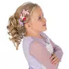 Image de Set de 3 Barrettes Papillon Rose/Fuchsia/Violet C-13465