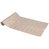 Image de Chemin de table tissu Rayures rouges et vertes 3m FETE-13531