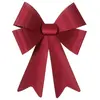 Image de Noeud Maxi 66cm Velours Cotelé Bordeaux C-13543