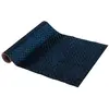 Image de Chemin de table en velours texturé, Bleu C-13582-38
