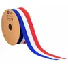 Image de Ruban France de 3 cm x 10 mètres, tricolore FETE-13621