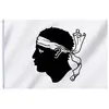 Image de Drapeau Corse 90 x 150 cm FETE-13629