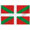 Image de Drapeau Pays Basque 90 x 150 cm FETE-13630