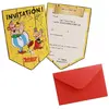 Image de Paquet de 8 Cartes d'invitation anniversaire Astérix ® avec enveloppes C-12809-AX
