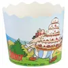 Image de Set de 12 Moules à cupcake Astérix ®  7,5cm C-13831-AX