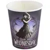 Image de Lot de 8 Gobelets en carton 25cl Mercredi ©, Wednesday © C-12803-WD