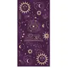 Image de Chemin de table Mystique velours Violet impression Or 3m FETE-13851