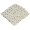 Image de Lot de 4 Serviettes en coton gaufré 40x40cm Myosotis C-13894