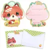 Image de Paquet de 8 Cartes d'invitation anniversaire BangoBerry © avec enveloppes C-12819-BB