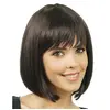 Image de Perruque cheveux courts carré, Brun FETE-C4702-BR