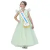 Image de Robe Miss France verte - 140 cm 10 ans