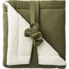 Image de Couverture polaire double gaze de coton Fougère (70 x 100 cm)
