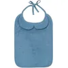 Image de Grand bavoir bambou et gaze de coton Pierre Bleue