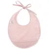 Image de Bavoir naissance bi-matière pétale