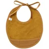 Image de Bavoir naissance bi-matière havane