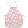 Image de Tablier de cuisine froufrou en tissu imperméable fleurs