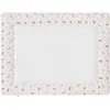 Image de Tapis de jeu réversible et fond de parc clairière et microfibre blanc (75x95 cm)