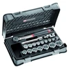 Image de Coffret cliquet-douilles 1/2" mbox coffret cliquet-douilles 1/2" mbox 1 coffret(s) de 19 pièce(s) - facom