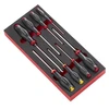 Image de Module mousse 8 tournevis protwist 1 jeu(x) de 8 pièce(s) module mousse 8 tournevis protwist module 8 - facom