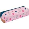 Image de Trousse scolaire Les Fantaisies Caroline Vert et Rose