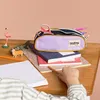 Image de Trousse double compartiment Malo Lilas