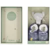 Image de Coffret de naissance chaussons et bracelet sonore Eléphant