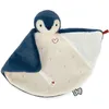 Image de Doudou plat Manchot bleu